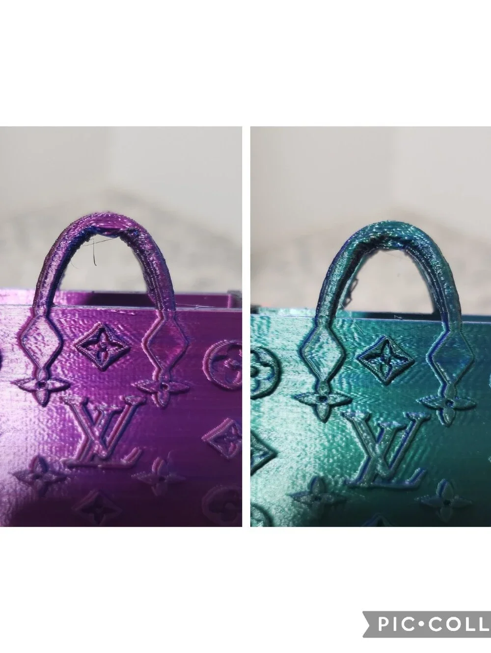 Iridescent Fashion Micro Purse Bag Charm